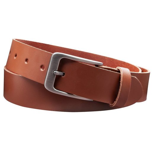 COLOGNEBELT Ledergürtel D11-SL Schlicht dennoch modern mit Dornschließe, MADE IN GERMANY mehr Exklusive Angebote
