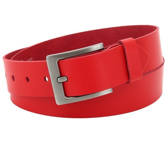 COLOGNEBELT Ledergürtel E1-SL Schlicht dennoch modern mit Dornschließe, MADE IN GERMANY mehr Sonderangebote