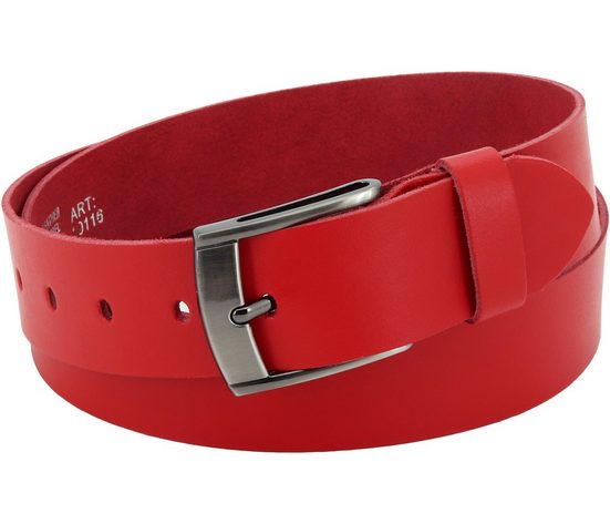 COLOGNEBELT Ledergürtel E31-SL Schlicht dennoch modern mit Dornschließe, MADE IN GERMANY mehr Super Sparpreis
