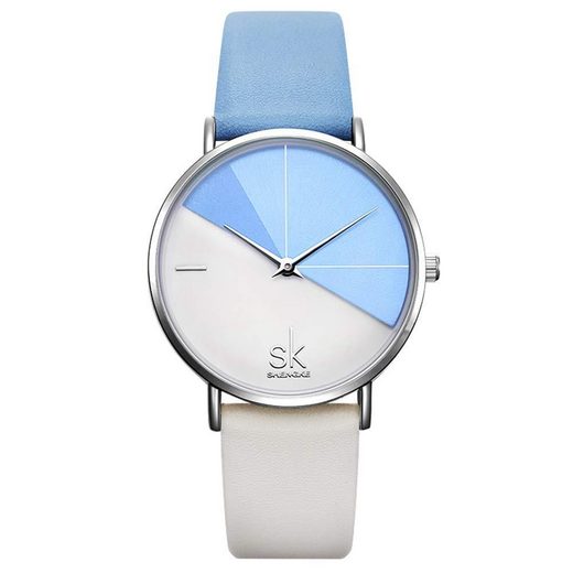 MSOVAEU Quarzuhr Quarzuhr Echtes Rindsleder Uhr für Damen modisch und leger Quarzuhr, 30 Meter Wasserdichtigkeit, Multifunktionsuhr Armbanduhr, Chronograph Damenuhr mehr Fabrikladen