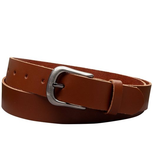 COLOGNEBELT Ledergürtel C24-SL Schlicht dennoch modern mit Dornschließe, MADE IN GERMANY mehr Rabatt