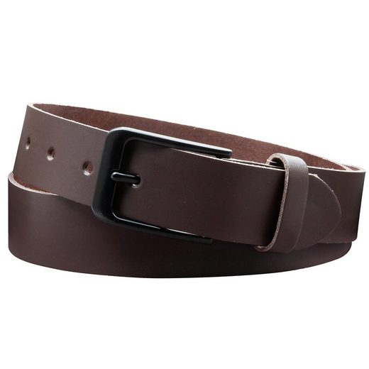 COLOGNEBELT Ledergürtel D12-SL Schlicht dennoch modern mit Dornschließe, MADE IN GERMANY mehr Günstig kaufen