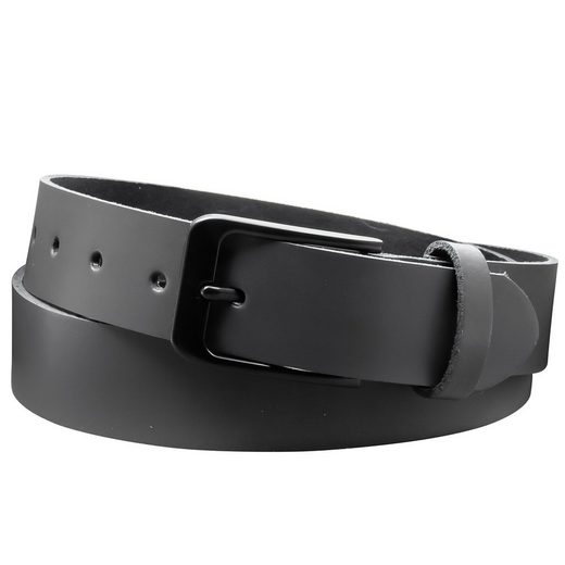 COLOGNEBELT Ledergürtel D12-SL Schlicht dennoch modern mit Dornschließe, MADE IN GERMANY mehr Versandkostenfrei