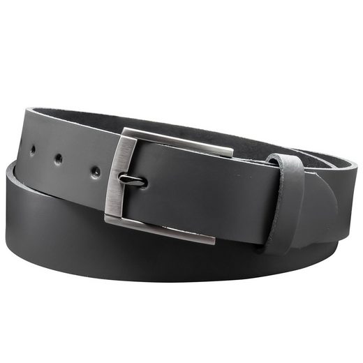 COLOGNEBELT Ledergürtel D18-SL Schlicht dennoch modern mit Dornschließe, MADE IN GERMANY mehr Jubiläumsangebot