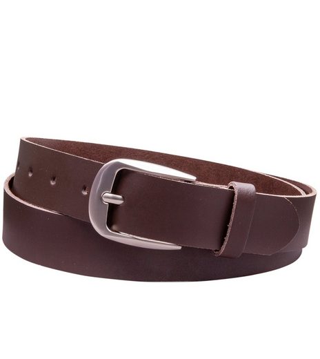 COLOGNEBELT Ledergürtel C2-SL Schlicht dennoch modern mit Dornschließe, MADE IN GERMANY mehr Neueste Stile
