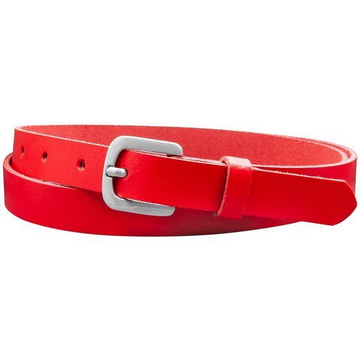 COLOGNEBELT Ledergürtel A5-SL Echt Leder Gürtel 2 cm Breit in Schwarz mit stilvoller Gürtelschließe, leger und modern mehr Letzte 2 Tage