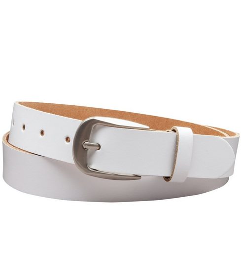 COLOGNEBELT Ledergürtel C2-SL Schlicht dennoch modern mit Dornschließe, MADE IN GERMANY mehr Zeitbegrenzte Promotion