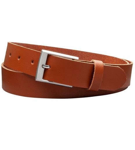 COLOGNEBELT Ledergürtel C9-SL Schlicht dennoch modern mit Dornschließe, MADE IN GERMANY mehr Fabrikladen