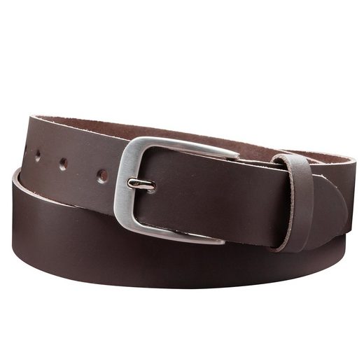 COLOGNEBELT Ledergürtel D28-SL Schlicht dennoch modern mit Dornschließe, MADE IN GERMANY mehr Begrenzt auf 3 Tage
