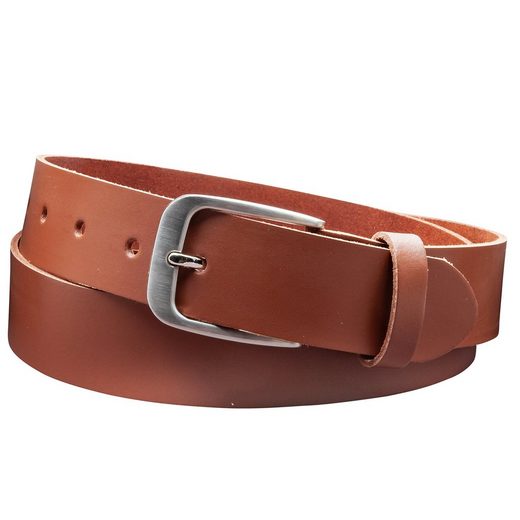 COLOGNEBELT Ledergürtel D28-SL Schlicht dennoch modern mit Dornschließe, MADE IN GERMANY mehr Speichern exportieren