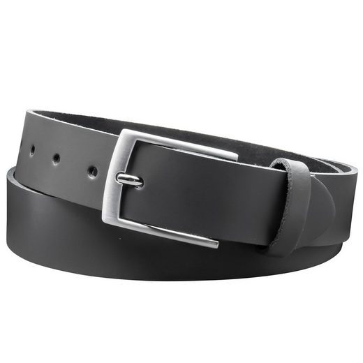 COLOGNEBELT Ledergürtel D21-SL Schlicht dennoch modern mit Dornschließe, MADE IN GERMANY mehr zollfrei