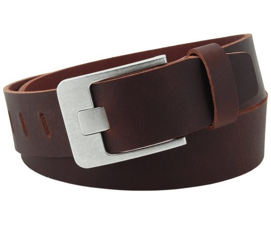 COLOGNEBELT Ledergürtel F1-PL Schlicht dennoch modern mit Dornschließe, MADE IN GERMANY mehr Begrenztes Angebot