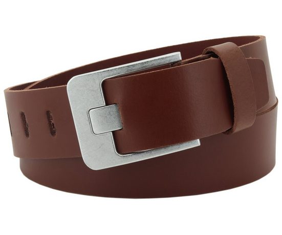 COLOGNEBELT Ledergürtel F1-PL Schlicht dennoch modern mit Dornschließe, MADE IN GERMANY mehr Begrenztes Angebot