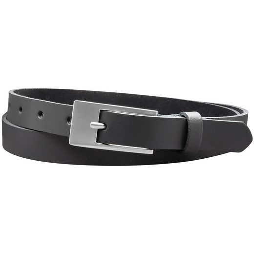 COLOGNEBELT Ledergürtel A4-SL 2 cm breiter Gürtel echt Leder in Cognac mit stilvoller Gürtelschließe, leger und modern mehr Saisonschlussverkauf