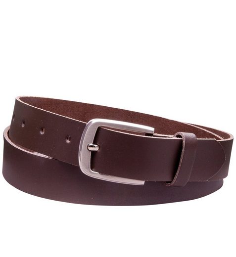 COLOGNEBELT Ledergürtel C15-SL Schlicht dennoch modern mit Dornschließe, MADE IN GERMANY mehr Blitzangebot