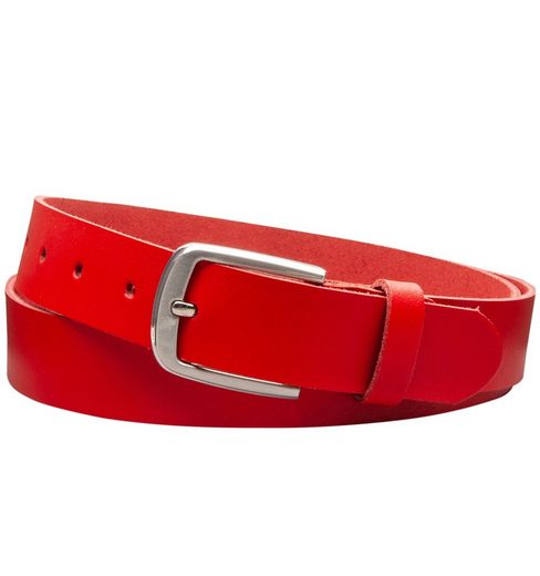 COLOGNEBELT Ledergürtel C15-SL Schlicht dennoch modern mit Dornschließe, MADE IN GERMANY mehr Blitzangebot