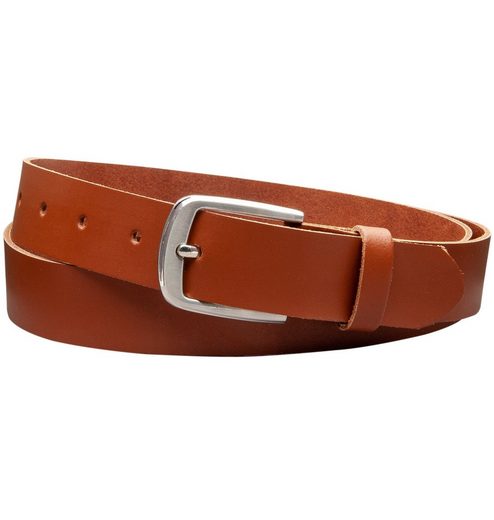 COLOGNEBELT Ledergürtel C15-SL Schlicht dennoch modern mit Dornschließe, MADE IN GERMANY mehr Neuheiten