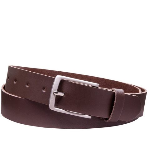COLOGNEBELT Ledergürtel C11-SL Schlicht dennoch modern mit Dornschließe, MADE IN GERMANY mehr Räumungsverkauf