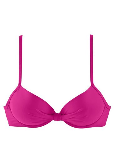 S.OLIVER Bügel-Bikini-Top Spain mit geraffter Mitte mehr Wochenangebot