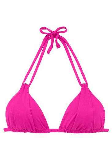 S.OLIVER Triangel-Bikini-Top Spain mit Raffung und Doppelträger mehr Begrenzte Freigabe
