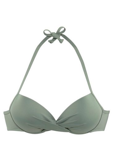 S.OLIVER Push-Up-Bikini-Top Spain in Wickeloptik mehr Letzte 3 Tage
