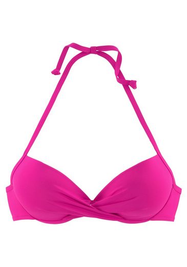 S.OLIVER Push-Up-Bikini-Top Spain in Wickeloptik mehr JETZT KAUFEN