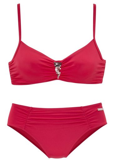 LASCANA Bügel-Bikini mit Pailletten-Verzierung mehr Vierteljährliche Förderung