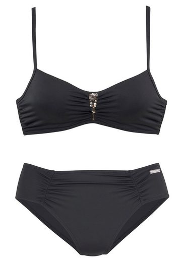 LASCANA Bügel-Bikini mit Pailletten-Verzierung mehr Vierteljährliche Förderung