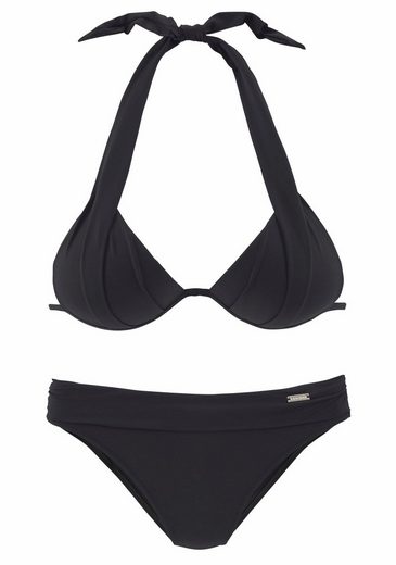 LASCANA Triangel-Bikini im Nacken zu binden, wattierte Cups, mit eingearbeiteten Kissen mehr Black Friday Preise