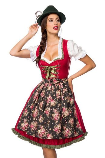 DIRNDLINE Dirndl Dirndl Kleid Oktoberfest Tracht Wiesn Wasn Trachtenmode Volksfest 2-tlg mehr Osterangebot
