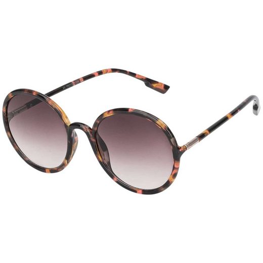 BEZLIT EYEWEAR Sonnenbrille Rundglas Designer Damen Sonnenbrille (1-St) mit violette, blau und schwarzen Linsen mehr Wochenangebot