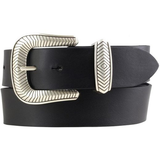 BELTINGER Ledergürtel Designer-Gürtel aus Vollrindleder mit Metall-Schlaufe 4 cm - Jeans-Gür 1-St mehr Bis zu 55% Rabatt