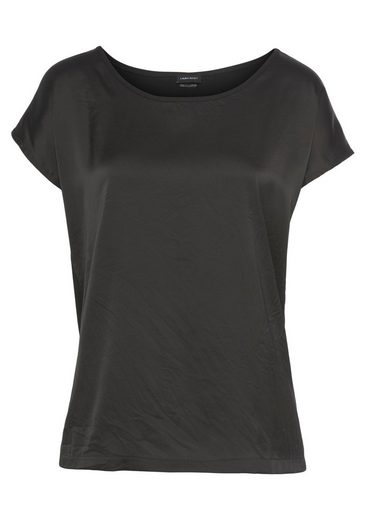 LAURA SCOTT Shirtbluse aus Satin und Jersey mehr Black Friday