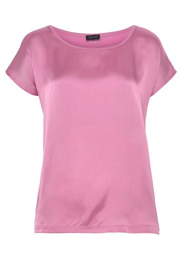 LAURA SCOTT Shirtbluse aus Satin und Jersey mehr Weihnachtsangebot