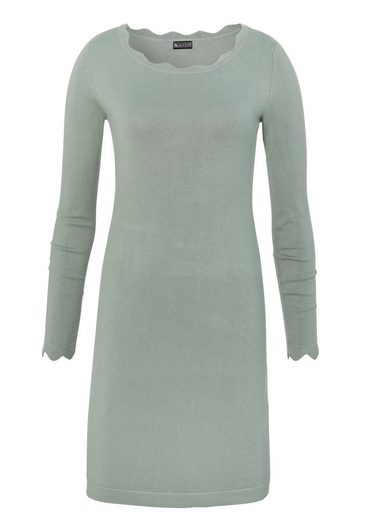 LAURA SCOTT Strickkleid mit femininer Wellenkante - NEUE FARBEN mehr Neueste Mode