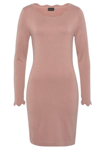 LAURA SCOTT Strickkleid mit femininer Wellenkante - NEUE FARBEN mehr Neueste Mode