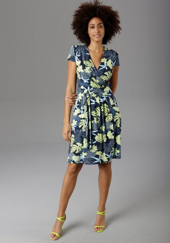 ANISTON SELECTED Sommerkleid in modischen Farben mehr Blitzangebot
