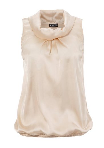 LAURA SCOTT Blusentop aus Satin und Jersey - NEUE FARBEN mehr Riesige Ersparnisse