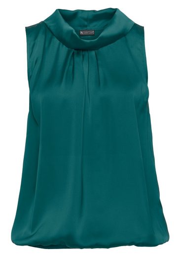 LAURA SCOTT Blusentop aus Satin und Jersey - NEUE FARBEN mehr Riesige Ersparnisse