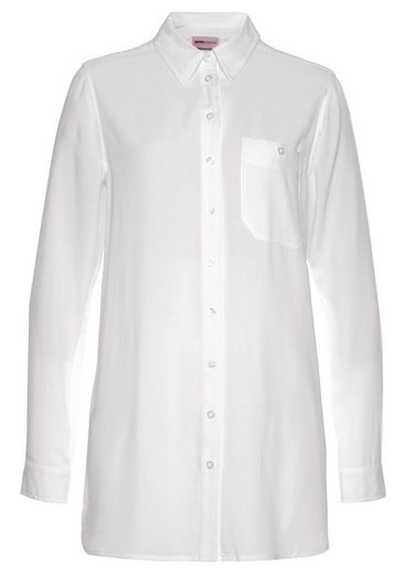 OTTO PRODUCTS Hemdbluse aus weicher LENZING™ ECOVERO™ Viskose mehr Wochenangebot