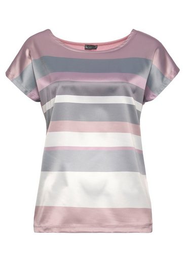 LAURA SCOTT Shirtbluse in modischem Streifen-Design mehr Zeitbegrenzte Promotion