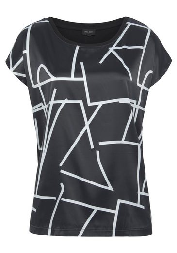 LAURA SCOTT Shirtbluse aus glänzendem Satin mehr Bis zu 50% Rabatt