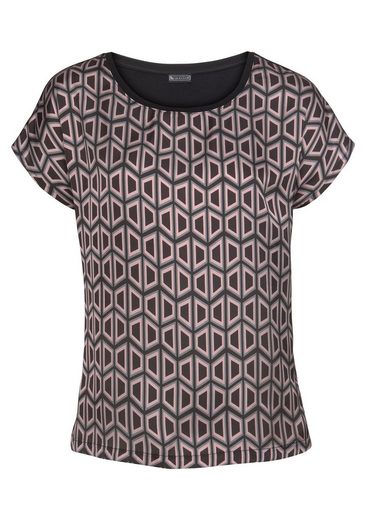 LAURA SCOTT Shirtbluse aus glänzendem Satin mehr Bis zu 60% Rabatt