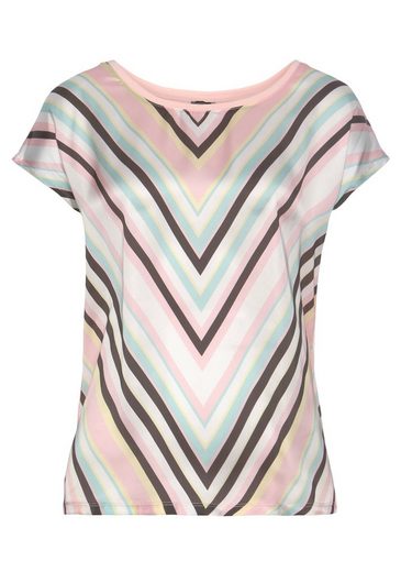 LAURA SCOTT Shirtbluse aus glänzendem Satin mehr Bis zu 65% Rabatt
