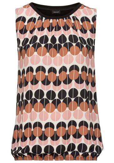 LAURA SCOTT Blusentop mit modernen Print - NEUE KOLLEKTION mehr Clearance-Verkauf