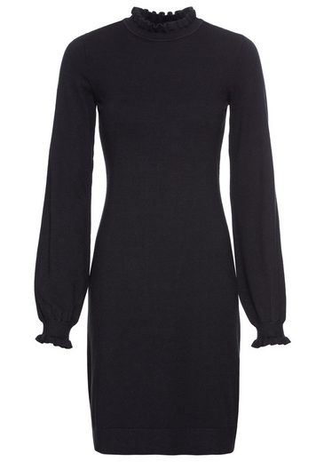 LAURA SCOTT Strickkleid mit femininem Rüschenkragen - NEUE KOLLEKTION mehr Angebote