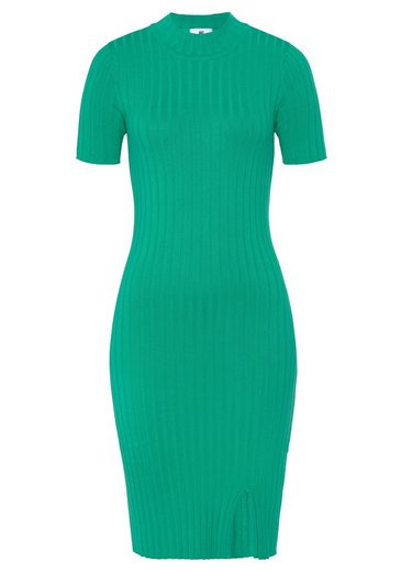 AJC Strickkleid mit feinem Stehkragen und modischem Schlitz mehr Kostenloser Versand