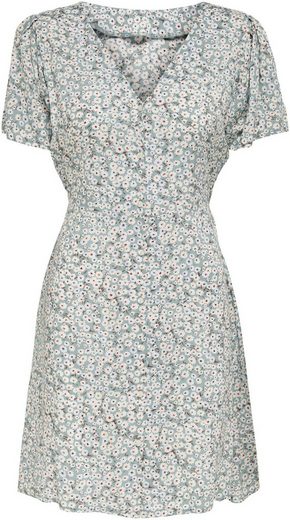 ONLY Minikleid ONLEVIDA S/S SHORT DRESS WVN NOOS mehr Kauf eins, bekomm eins gratis