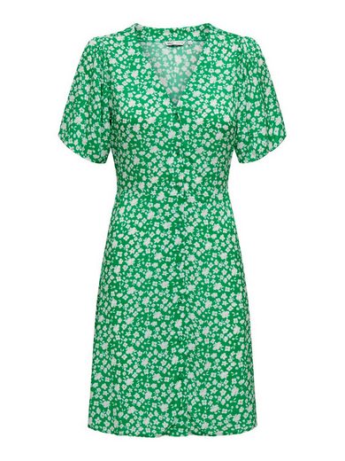 ONLY Minikleid ONLEVIDA S/S SHORT DRESS WVN NOOS mehr Kauf eins, bekomm eins gratis