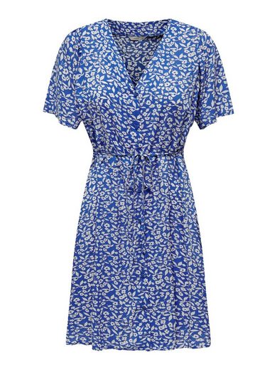 ONLY Minikleid ONLEVIDA S/S SHORT DRESS WVN NOOS mehr Kauf eins, bekomm eins gratis